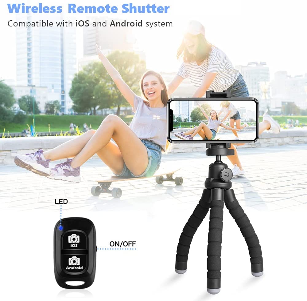 Torjim mini phone tripod stand