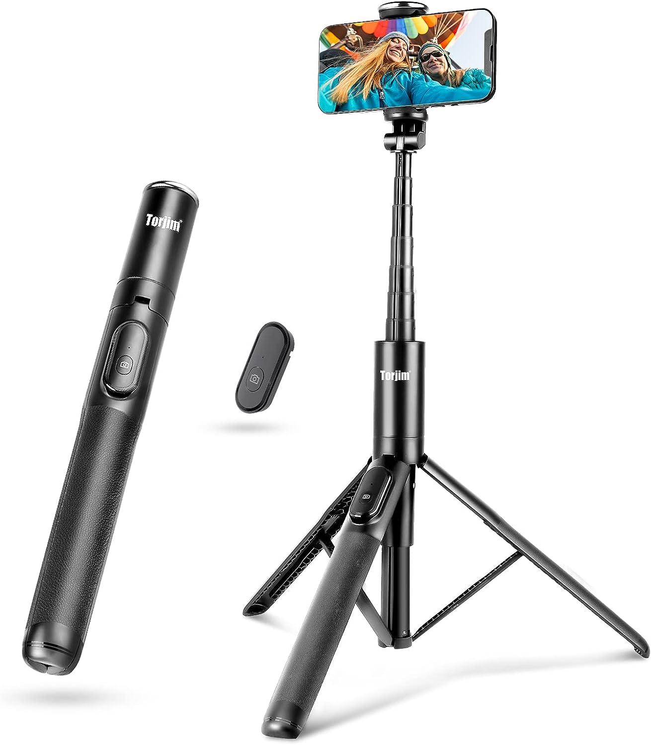 Torjim 60” All in One Phone Tripod & Selfie Stick