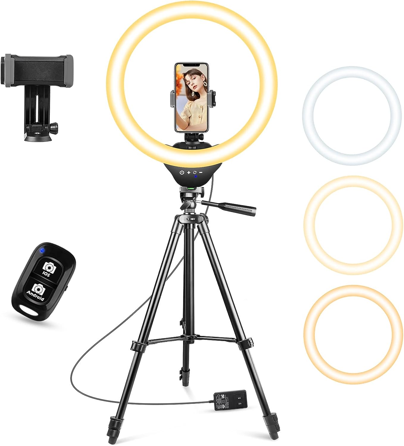 Torjim 14'' Ring Light with Tripod Stand